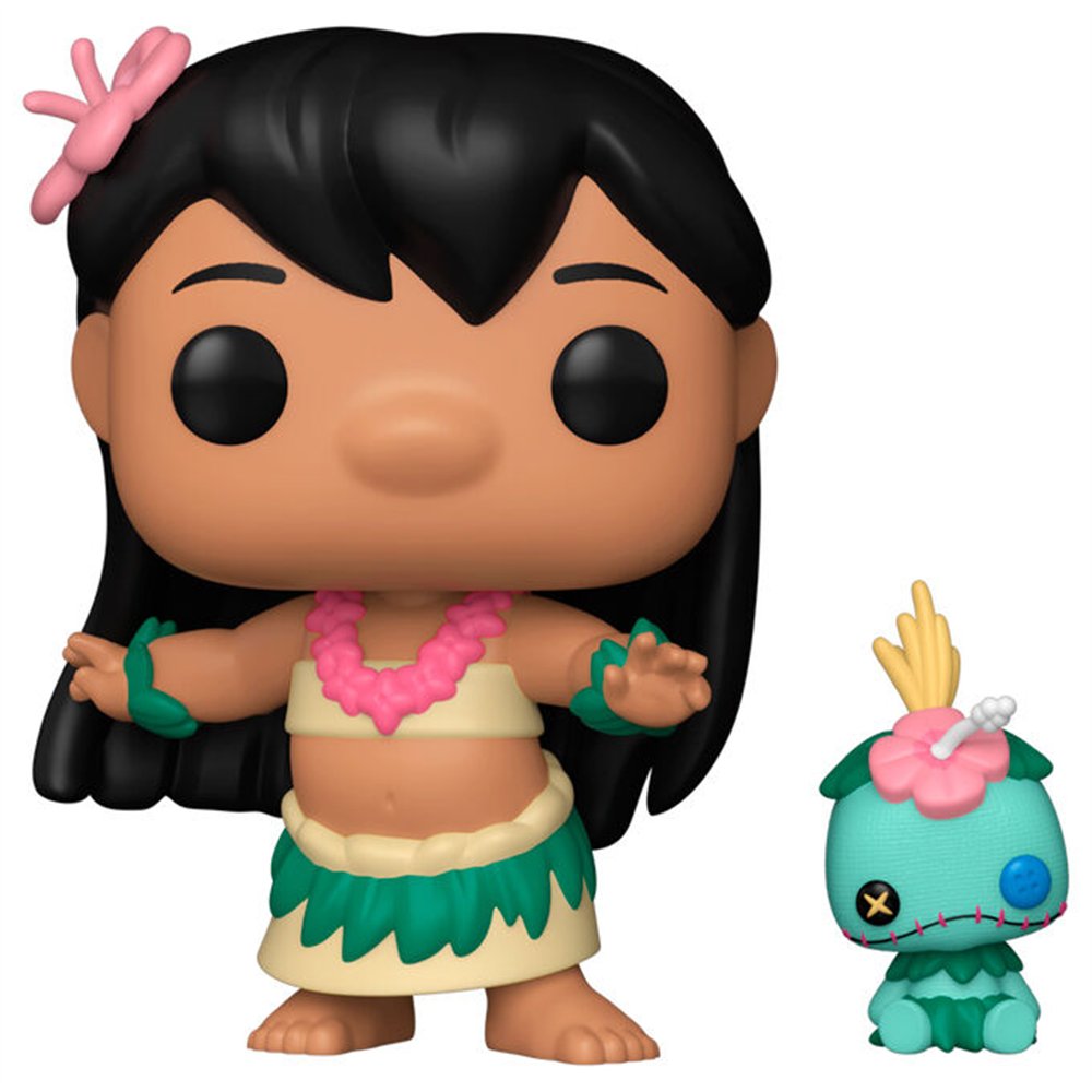 figura pop disney lilo & stitch hula lilo with scrump