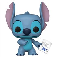figura pop disney lilo & stitch - stitch with mood chart