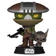 figura pop star wars: the mandalorian & grogu - embo & keibu