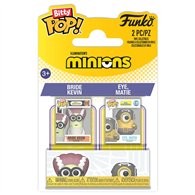 blister 2 figuras bitty pop minions kevin & eye