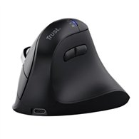 raton trust vyran wireless hyperscroll ergonomico black
