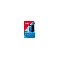 etiquetas adhesivas apli blancas poliester laser y copier 20 hojas 160 etiquetas 15087