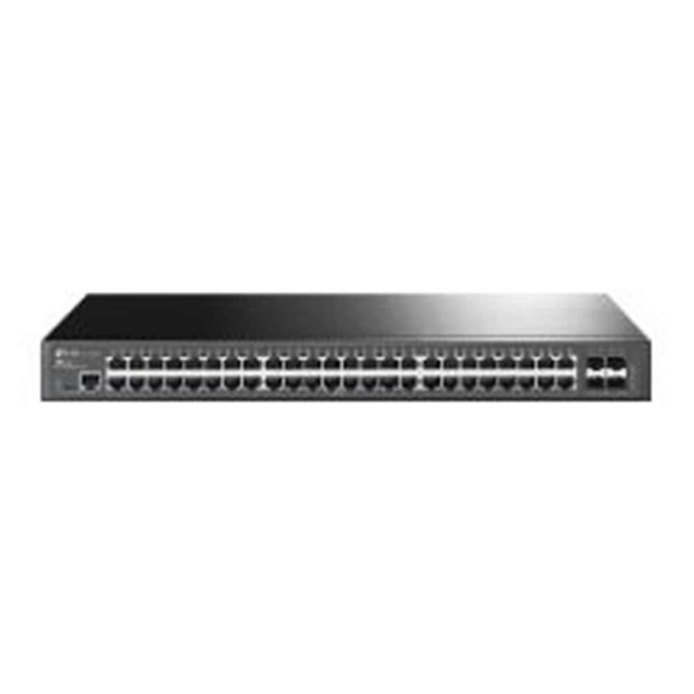 switch tp-link 48xrj45 4xsfp+ rack negro (tl-sg3452x)