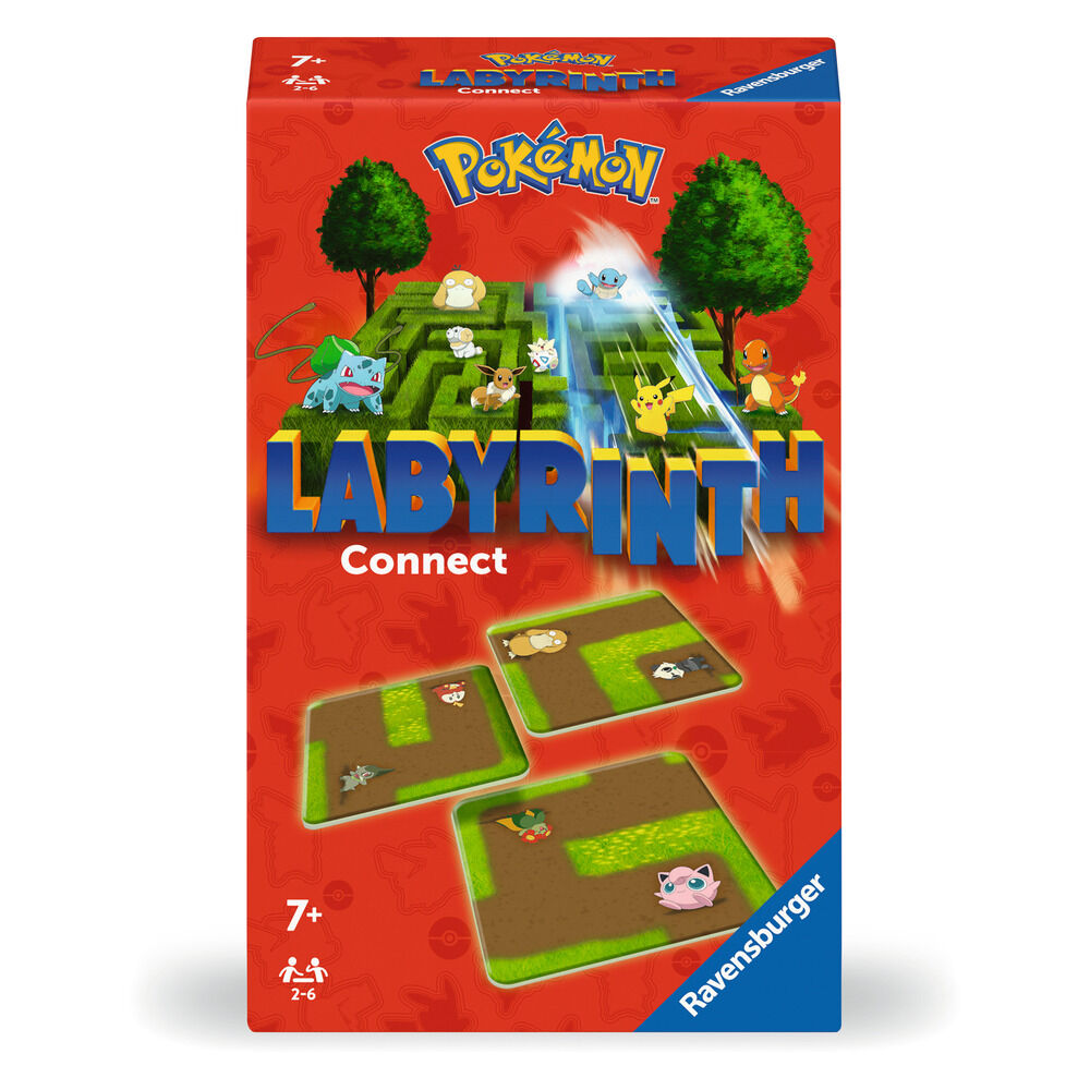 juego de mesa laberinto connect pokemon