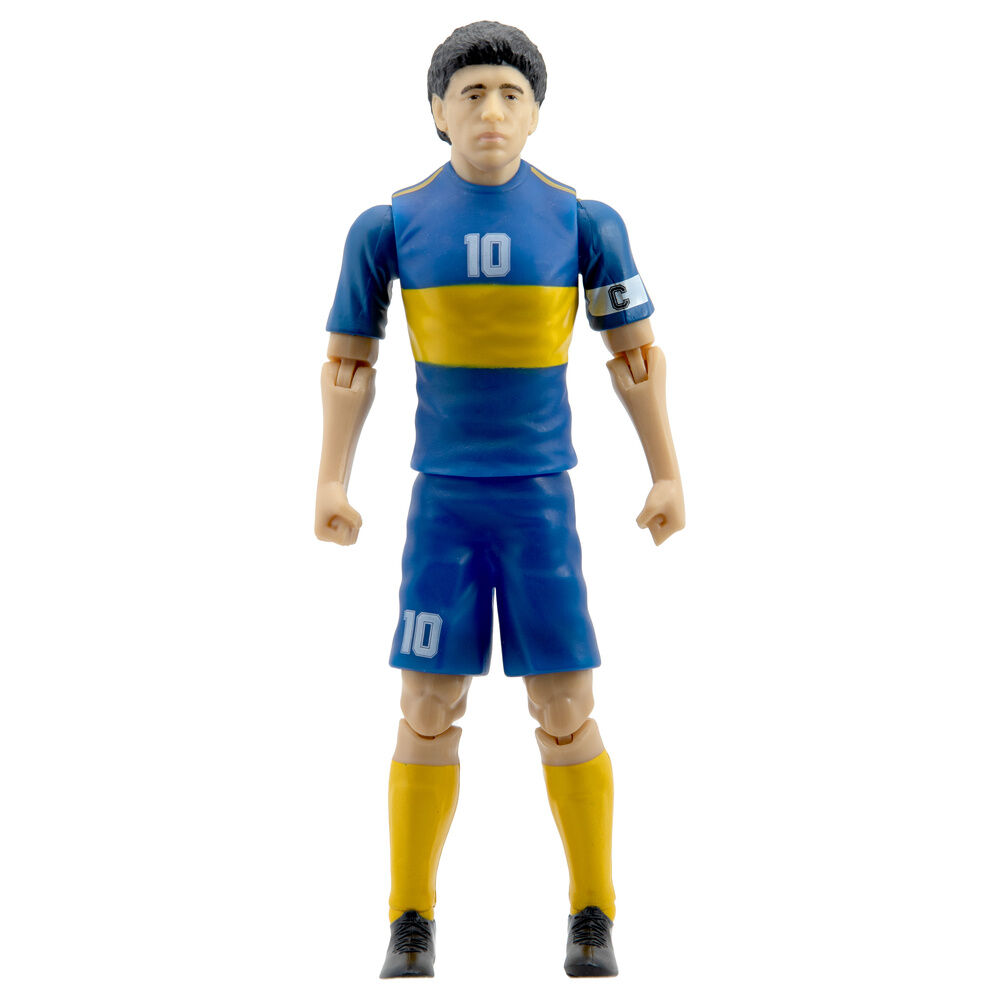 figura action maradona club atlético boca juniors 20cm
