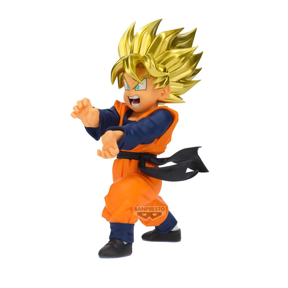 figura super saiyan son goten blood of saiyans dragon ball super 13cm