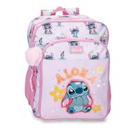mochila you & me stitch disney 40cm adaptable