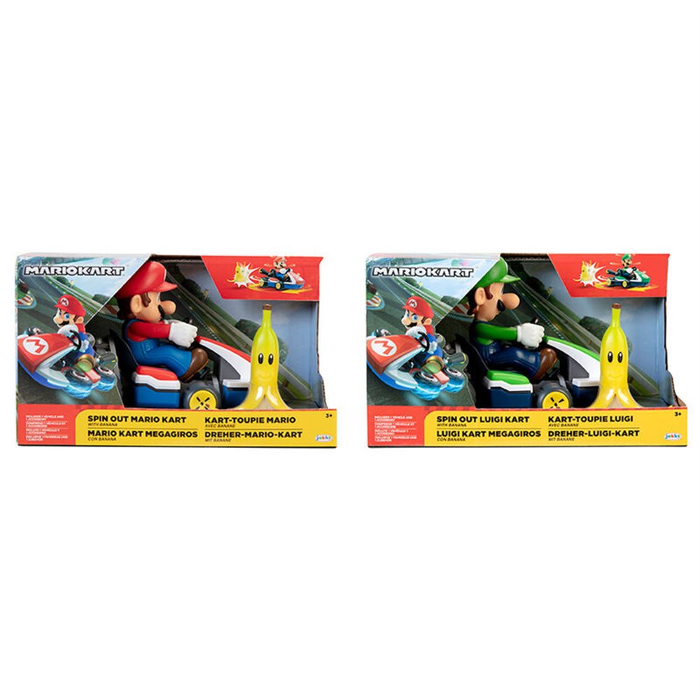 coche surtido mario kart nintendo 6,5cm