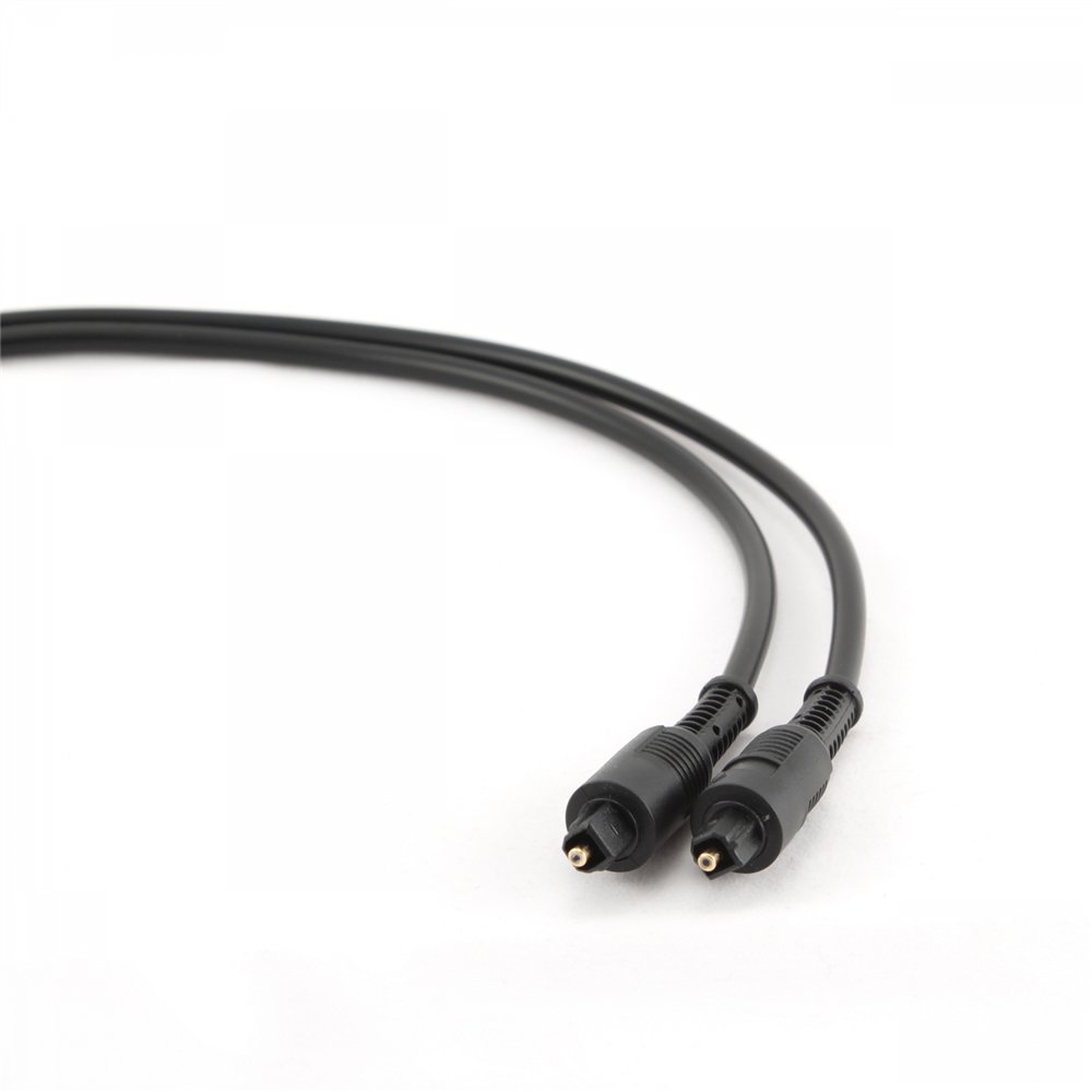cable audio optico gembird toslink a toslink 3metros negro cc-opt-3m
