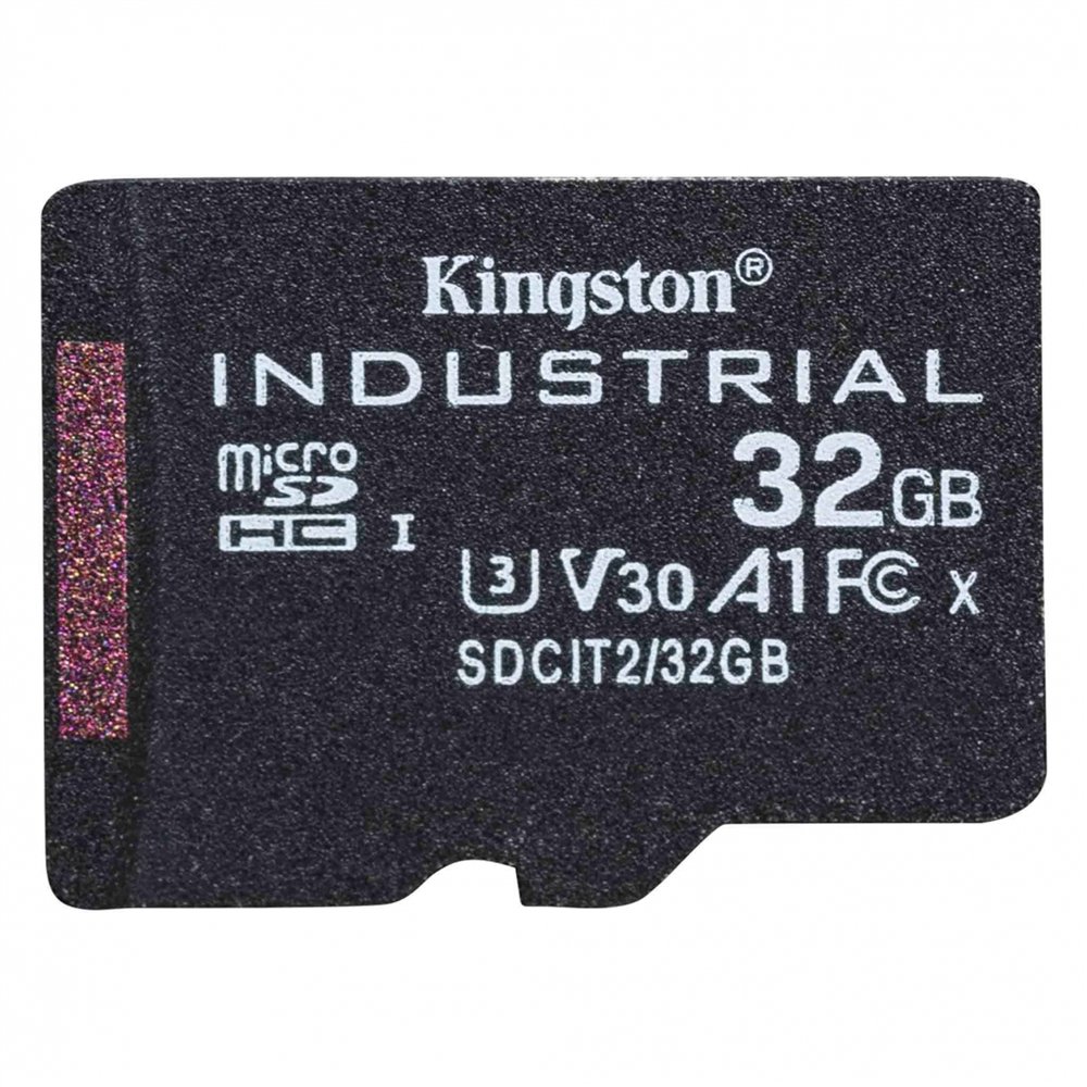 kingston technology industrial memoria flash 32 gb microsdhc uhs-i clase 10
