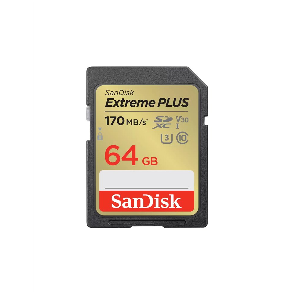 sandisk sdsdxw2-064g-gncin memoria flash 64 gb sdxc clase 10