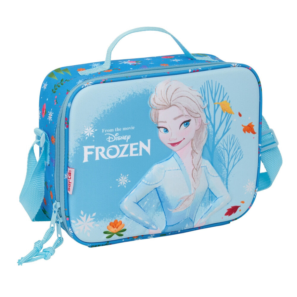 bolsa portameriendas 3d frozen disney termica