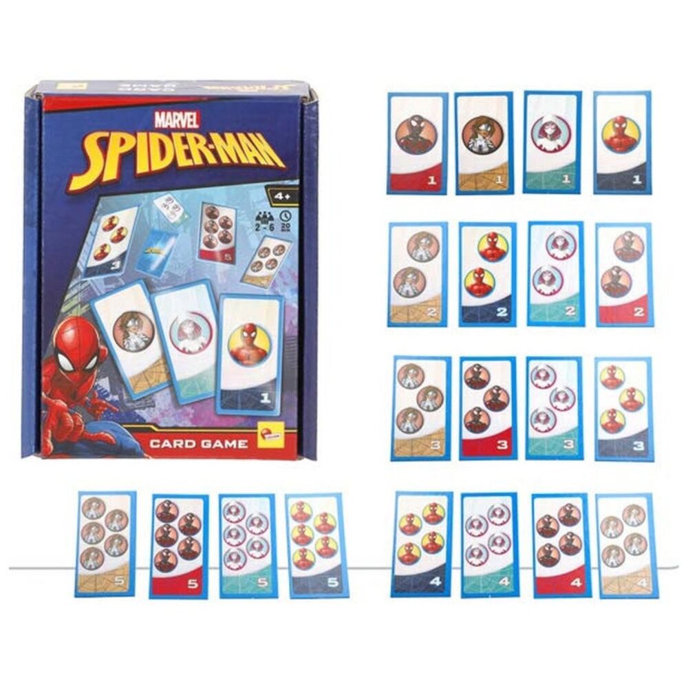 juego cartas spiderman marvel