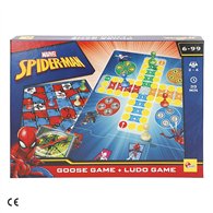 juego parchis & oca spiderman marvel