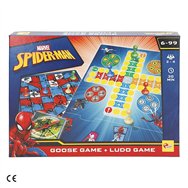 juego parchis & oca spiderman marvel