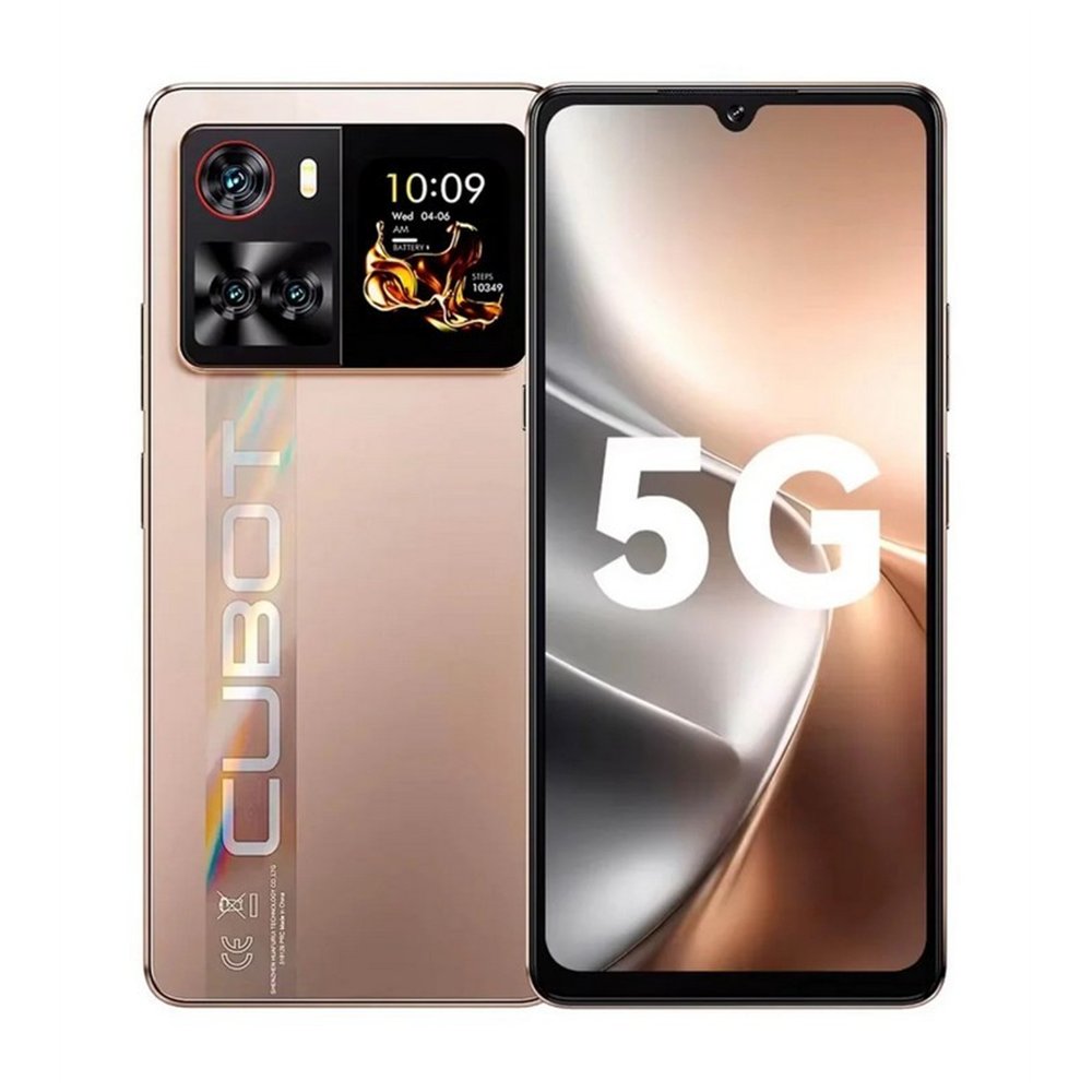 smartphone cubot x100 6.88 8gb/256gb/64mpx/5g/nfc gold