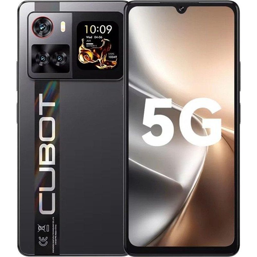 smartphone cubot x100 6.88 8gb/256gb/64mpx/5g/nfc black