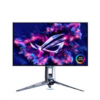 asus rog swift oled pg27aqwp-w pantalla para pc 67,3 cm (26.5") 2560 x 1440 pixeles quad hd lcd plata