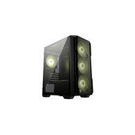 msi mag forge m120r airflow carcasa de ordenador mini tower negro, transparente