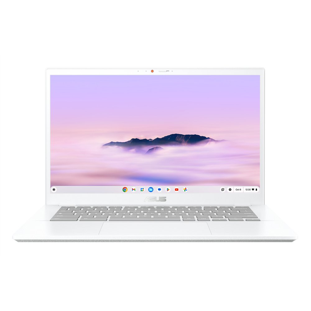 asus chromebook plus cx34 cx3402cva-pq1339 - ordenador portátil 14" full hd (intel core 3 100u, 8gb ram, 256gb ufs, graphics, ch