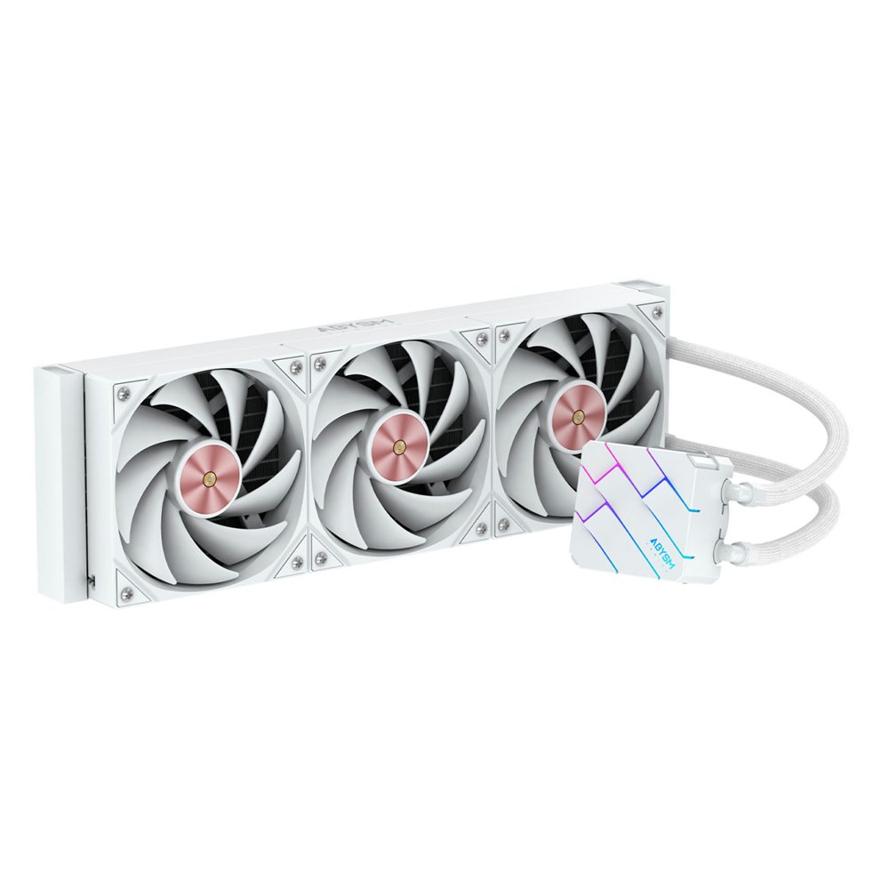 abysm refrigeración líquida oceanic tide 360 argb white