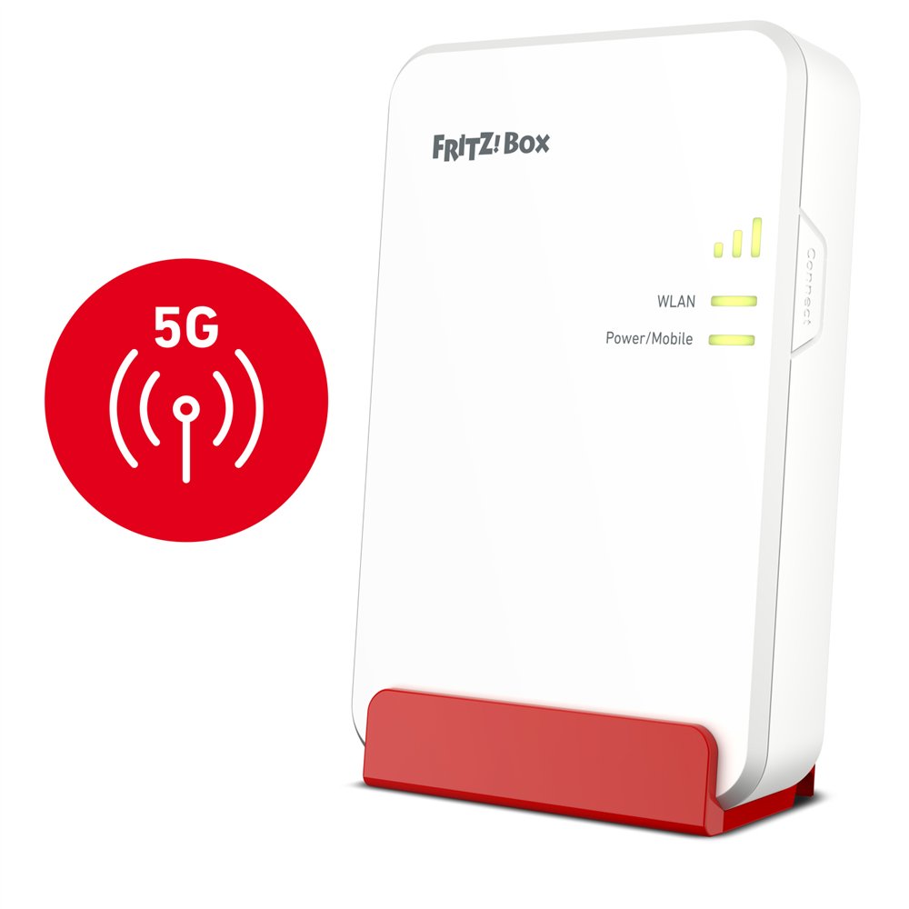 box fritz! 6860 5g edition international router inalámbrico gigabit ethernet doble banda (2,4 ghz / 5 ghz)