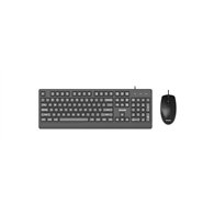 philips 2000 series spt6247b/85 teclado ratón incluido universal usb qwerty inglés negro