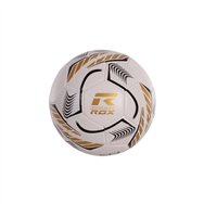 balón de fútbol rox sport r-comand blanco y dorado