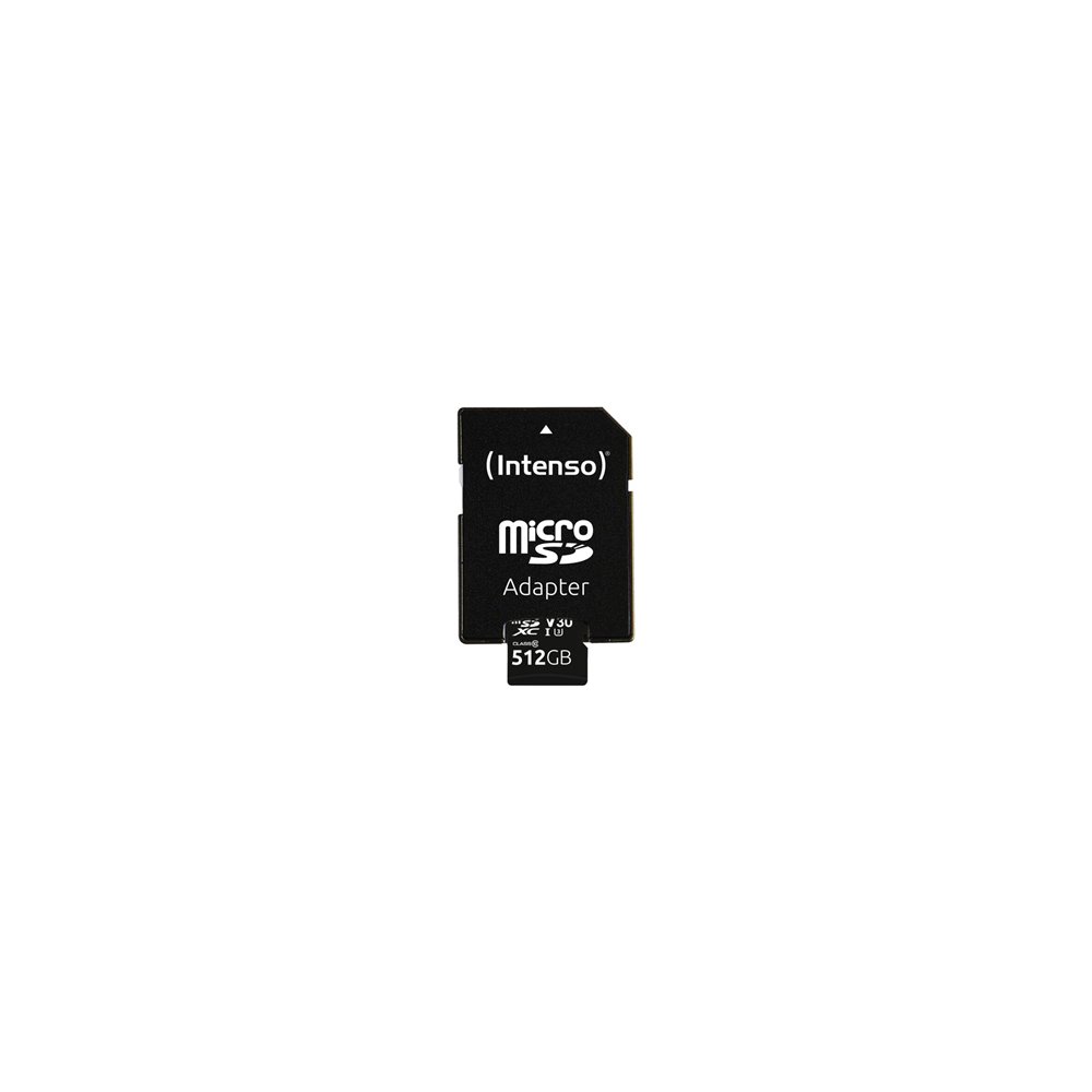 intenso 3433493 memoria flash 512 gb microsdxc uhs-i clase 10