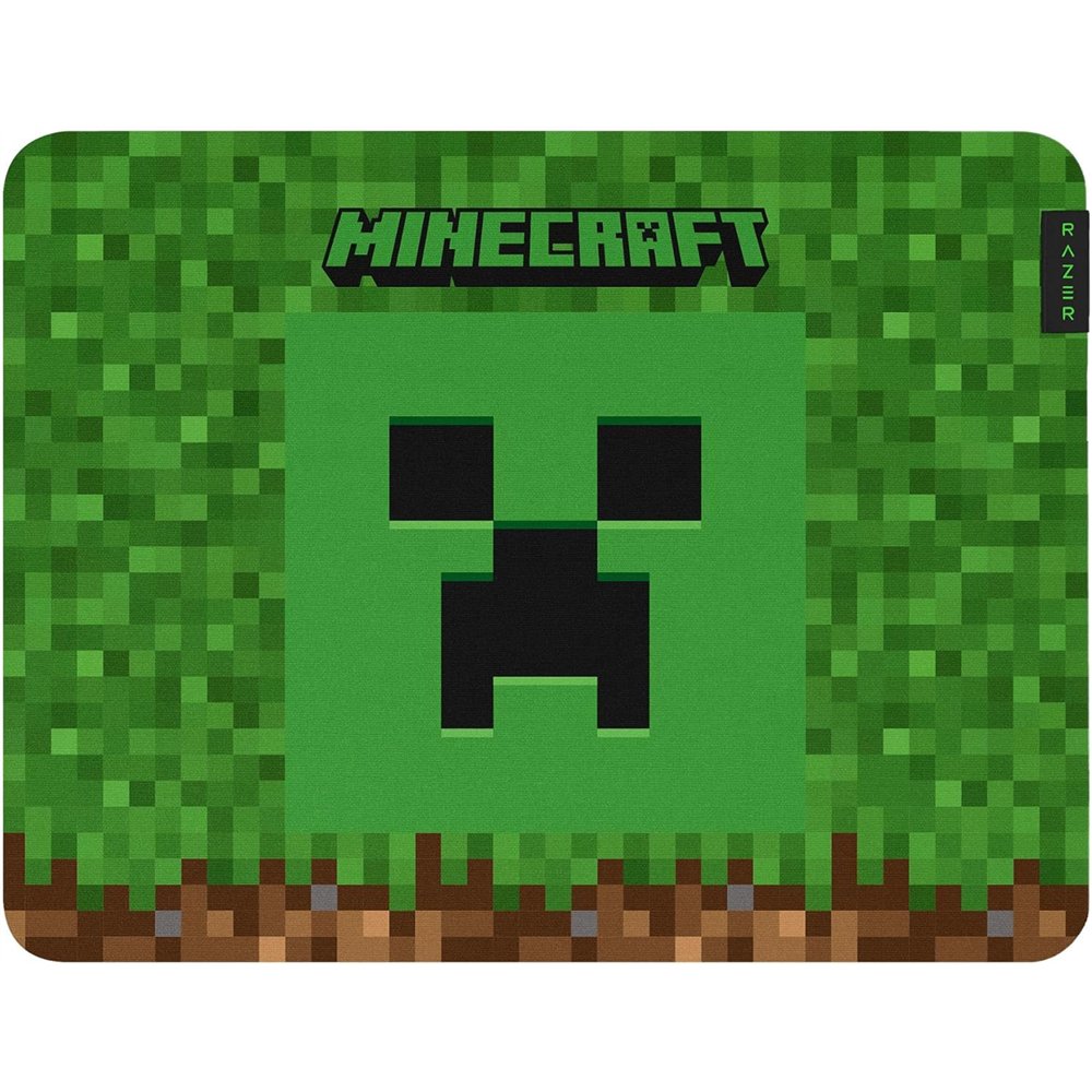 razer mouse pad gigantus v2 medium minecraft ed. alfombrilla de ratón para juegos multicolor
