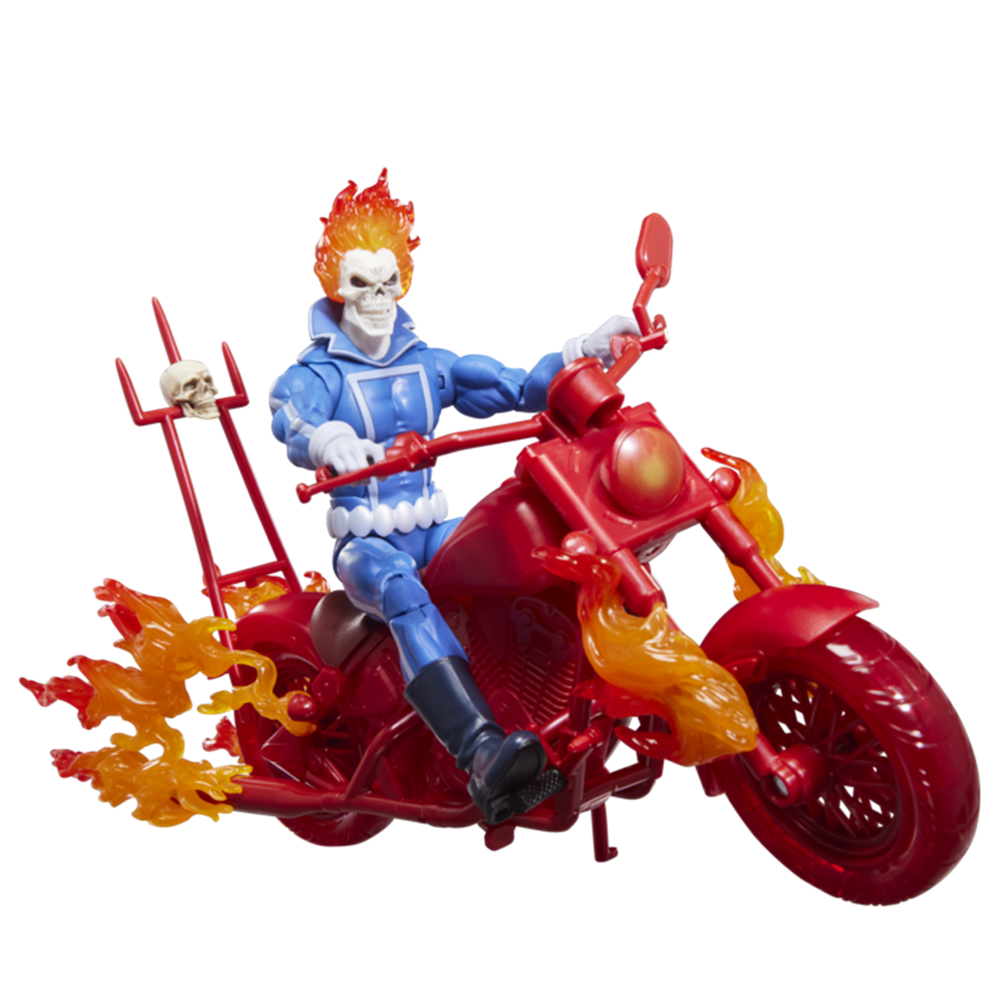 figura johnny blaze ghost rider marvel legends series 15cm