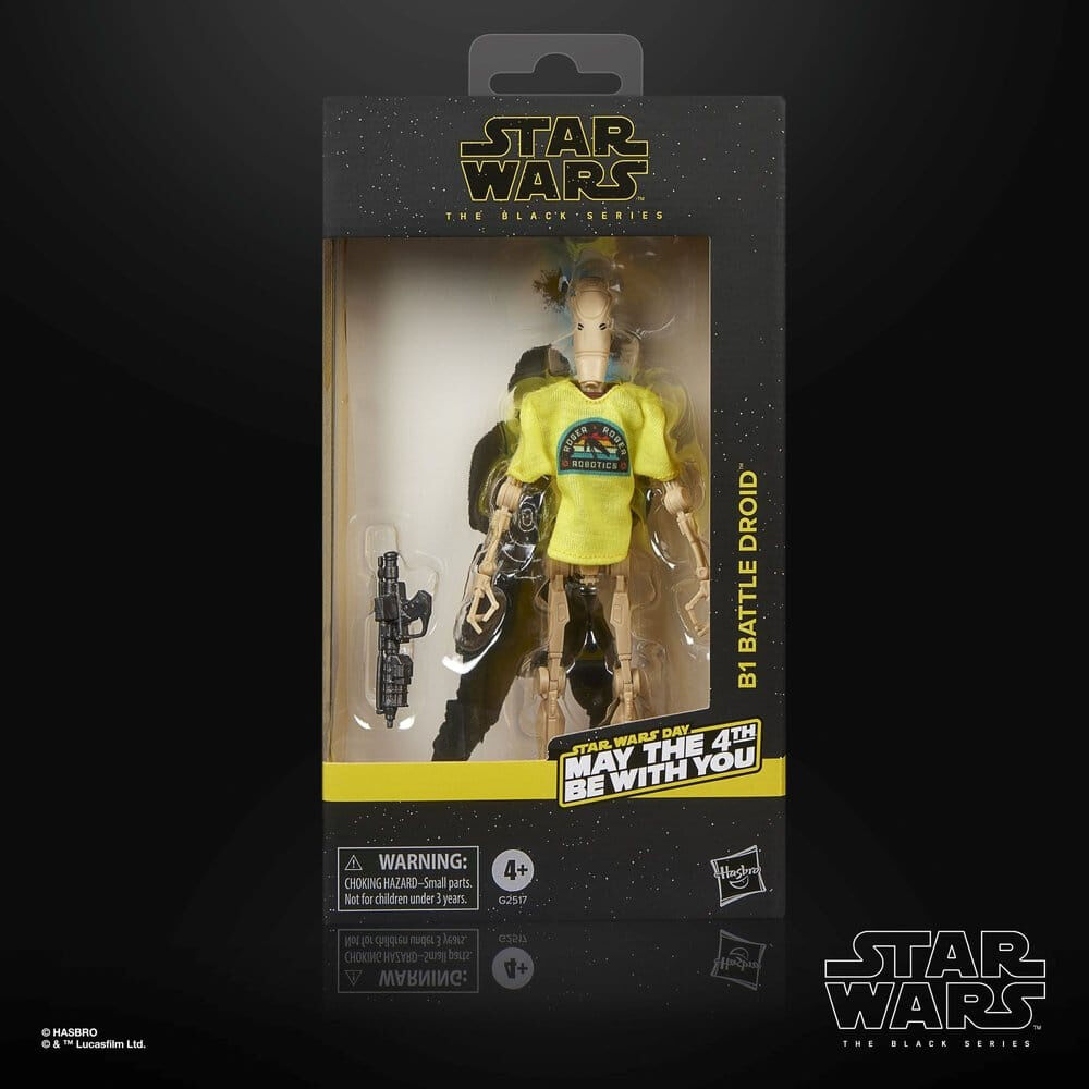 figura b1 battle droid may the 4th be with you star wars 15cm