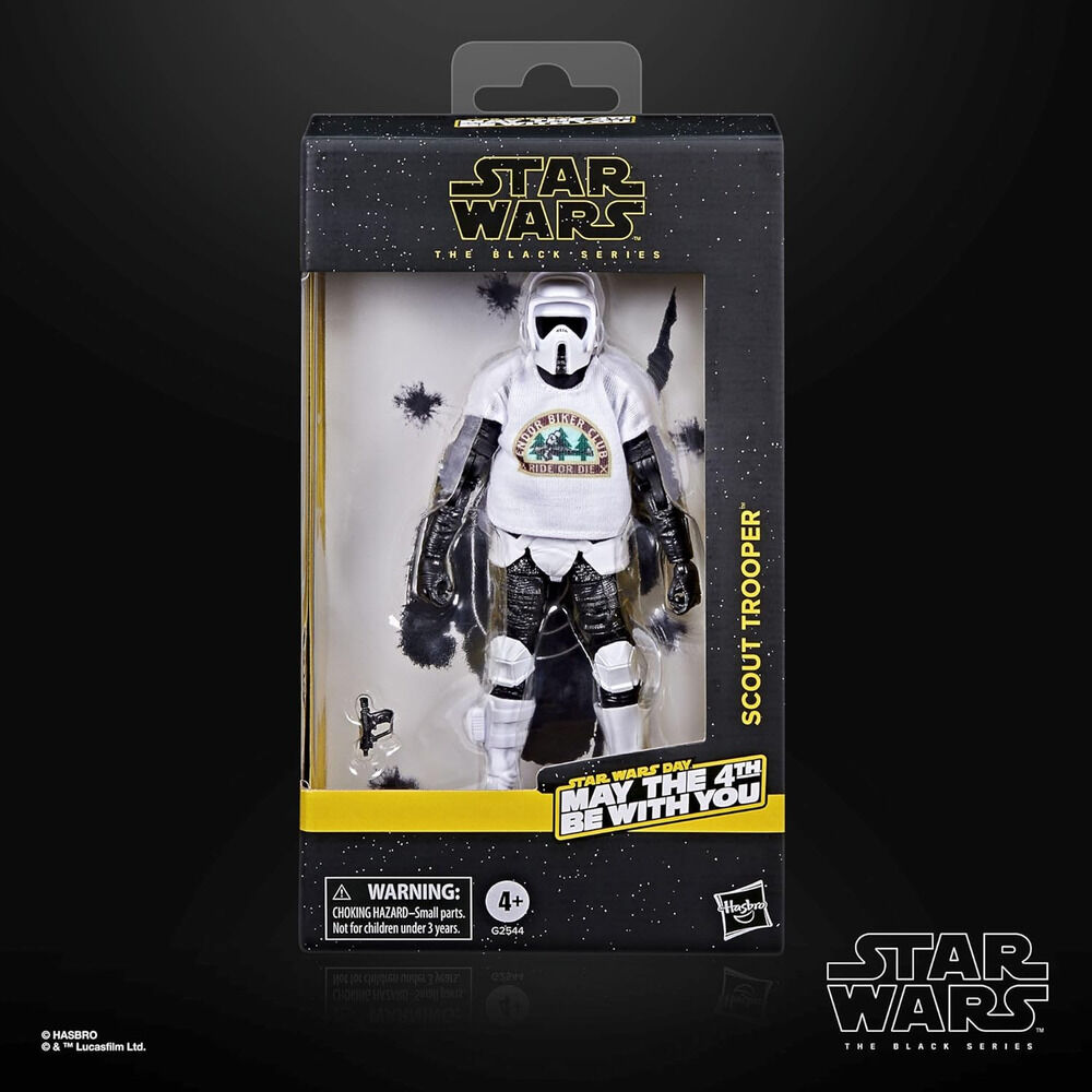figura  scout trooper may the 4th be with you star wars 15cm