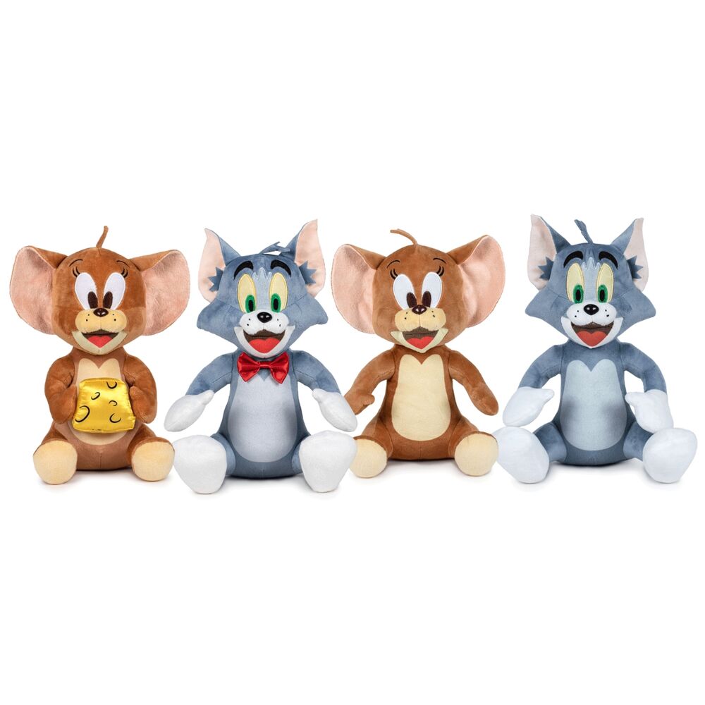 peluche tom & jerry 28cm surtido