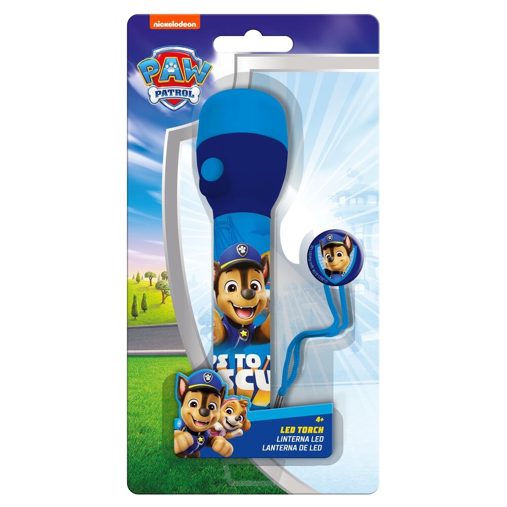 linterna led patrulla canina paw patrol