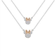 set 2 colgantes mama + hija minnie disney