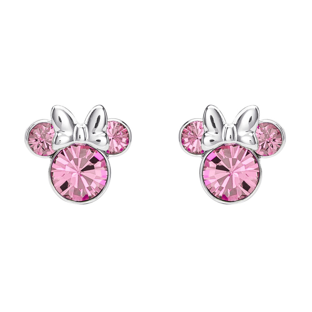 pendientes minnie disney plata