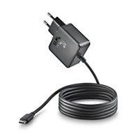 cargador de pared ngs gan usb-c 45w para portatil/tablet/smartphone + cable 1.5m