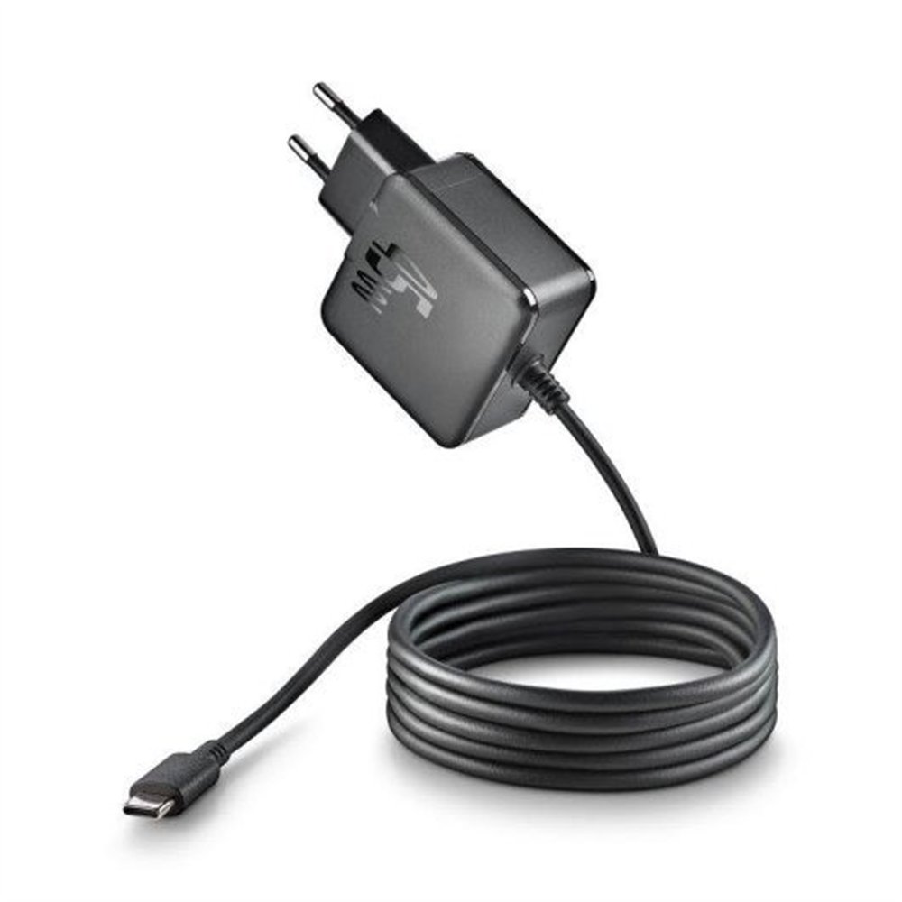 cargador de pared ngs gan usb-c 45w para portatil/tablet/smartphone + cable 1.5m
