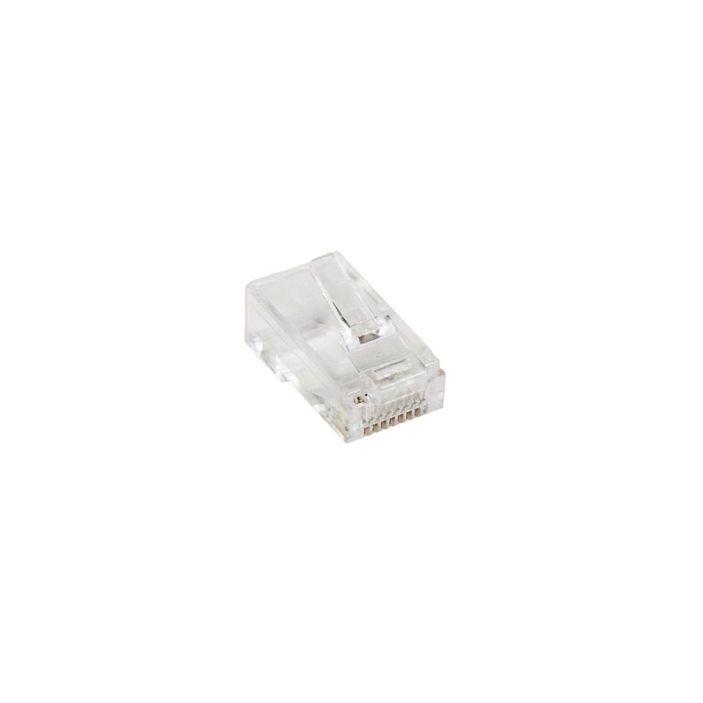 startech.com paquete de 50 unidades de conectores rj45 cat5e modulares multifilares stranded trenzados