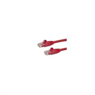 startech.com cable de 2m rojo de red gigabit cat6 ethernet rj45 sin enganche - snagless - n6patc2mrd