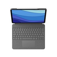 logitech 920-010208 teclado para móvil qwertz alemán smart connector gris