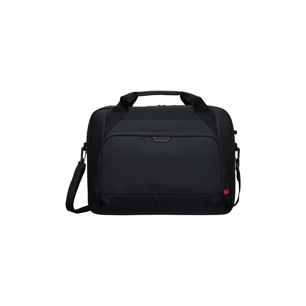 targus ecosmart 45,7 cm (18") maletín negro, rojo