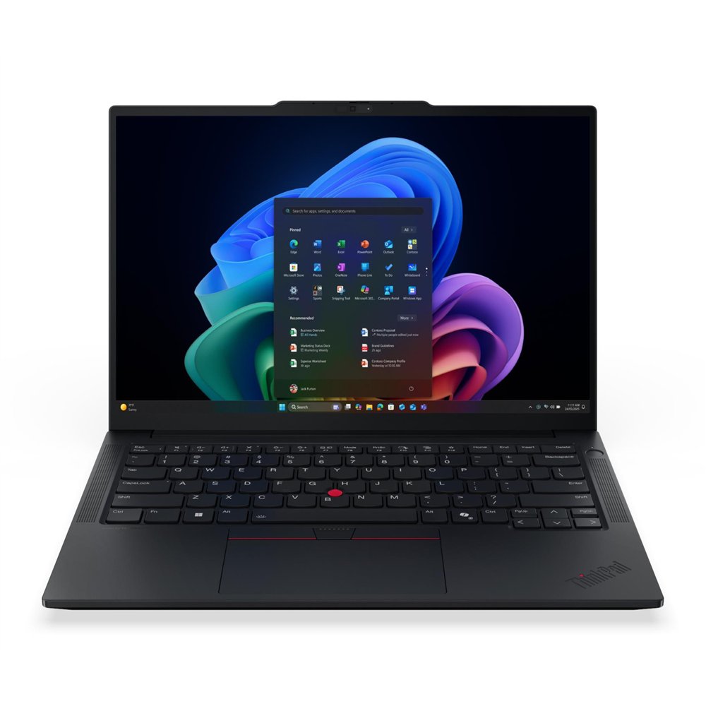 lenovo thinkpad e14 gen 8 (intel) copilot+ pc intel core ultra 7 355 portátil 35,6 cm (14") wuxga 16 gb ddr5-sdram 512 gb ssd wi