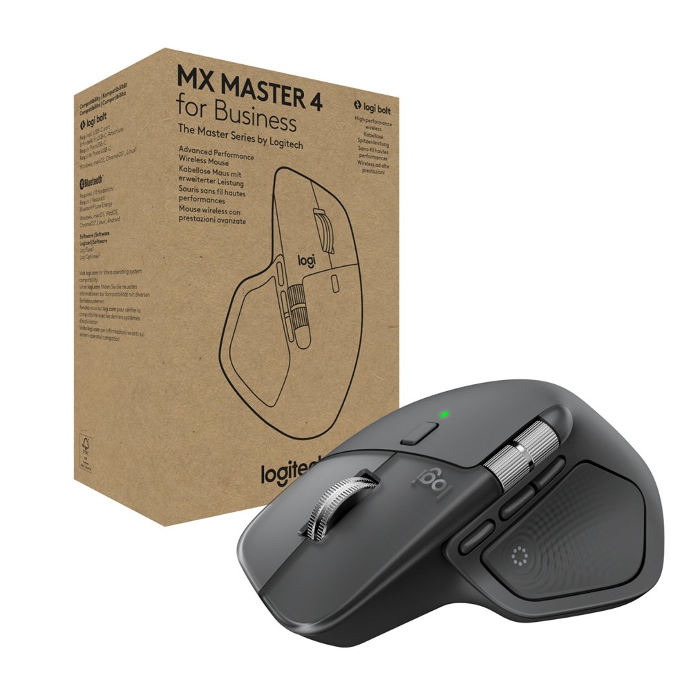 logitech mx master 4 for business - graphite