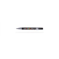 posca pc3m g marcador 1 pieza(s) fibre tip gris