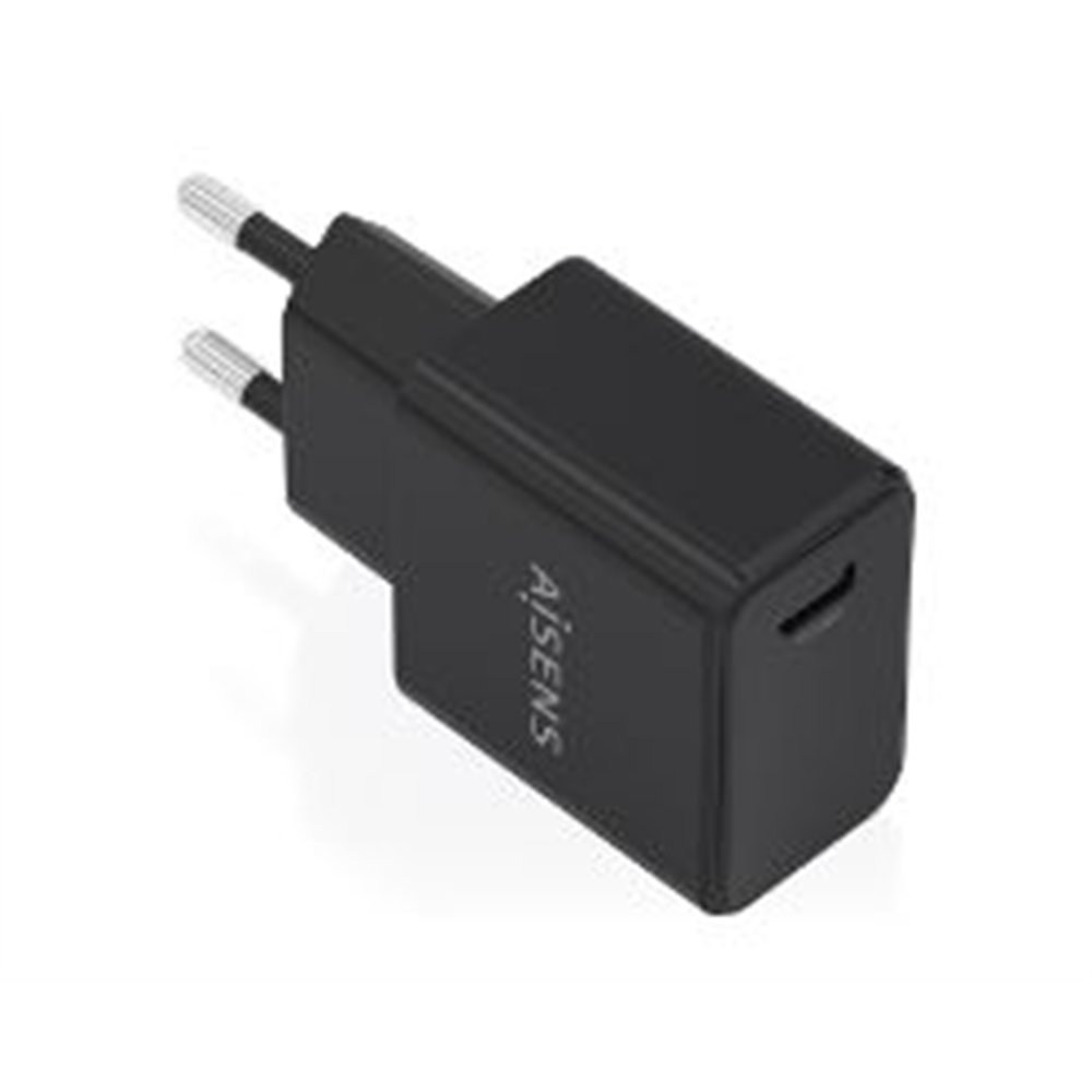 cargador aisens gan 1xusb-c 20w negro (a110-1023)