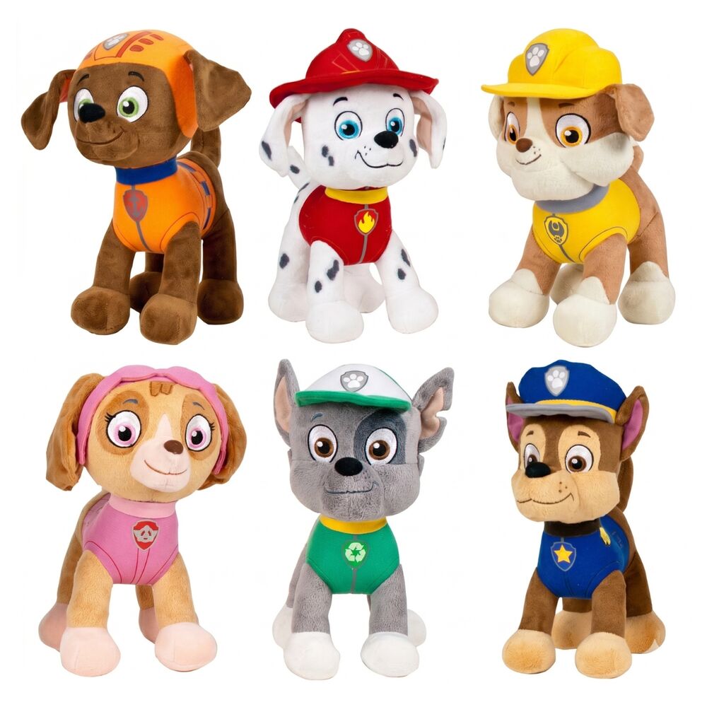 peluche patrulla canina paw patrol 27cm surtido