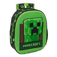 mochila 3d minecraft 33cm