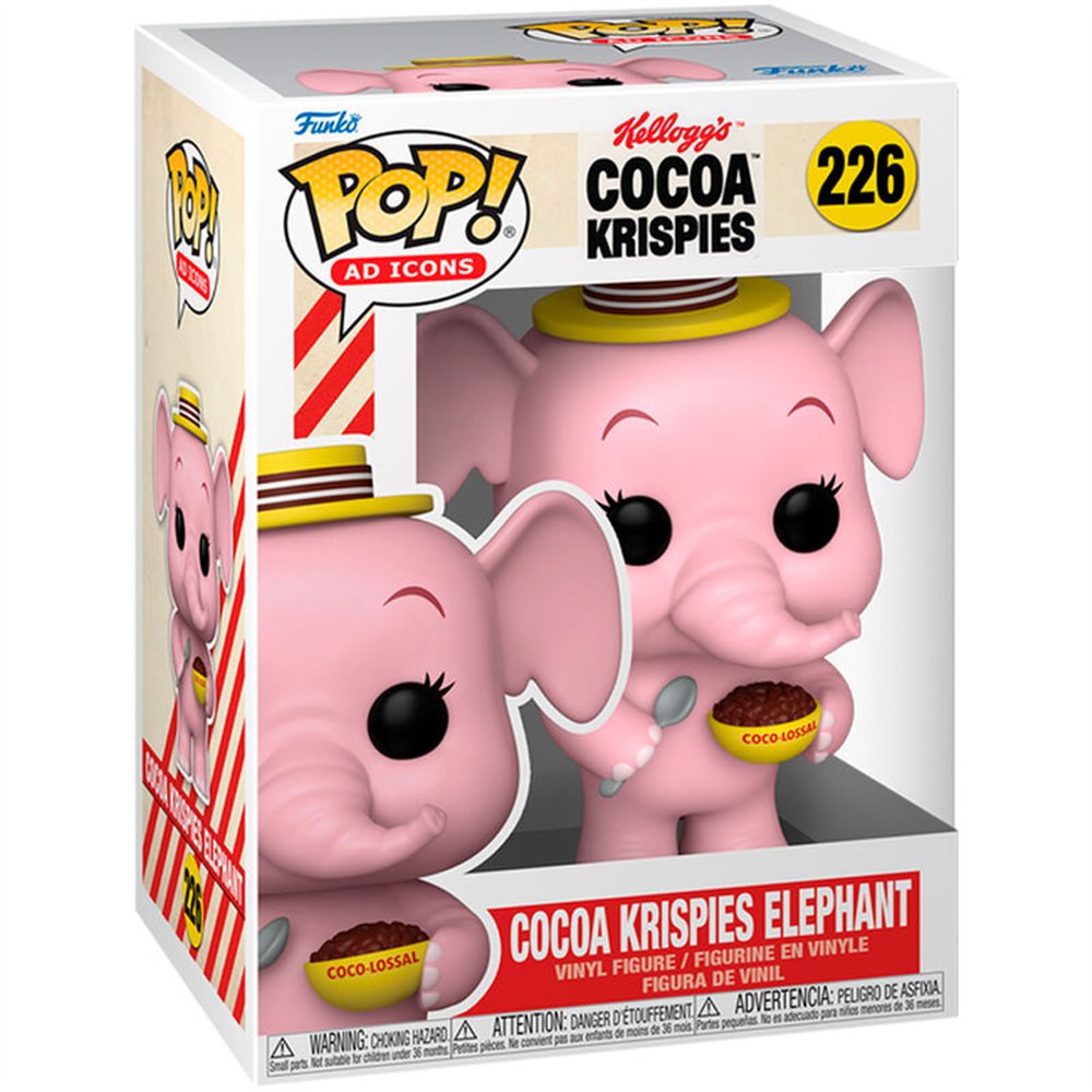 figura pop kelloggs cocoa krispies elephant